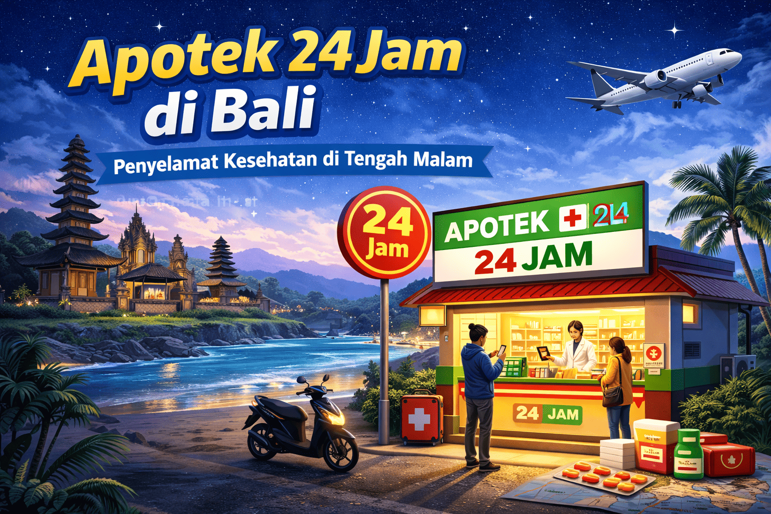 Apotek 24 Jam di Bali Lengkap dengan Lokasi, Alamat, dan Jam Operasional