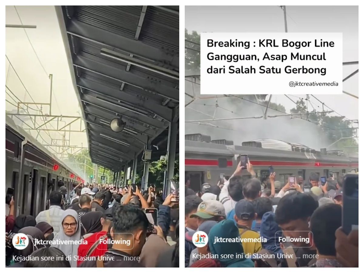 Viral KRL Ngebul di Stasiun Universitas Pancasila, Rekayasa Perjalanan Diterapkan