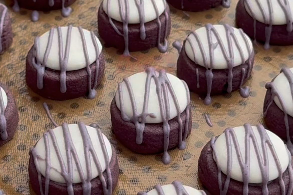 Resep Taro Button Cookies Kekinian, Cocok Buat Isian Toples Lebaran