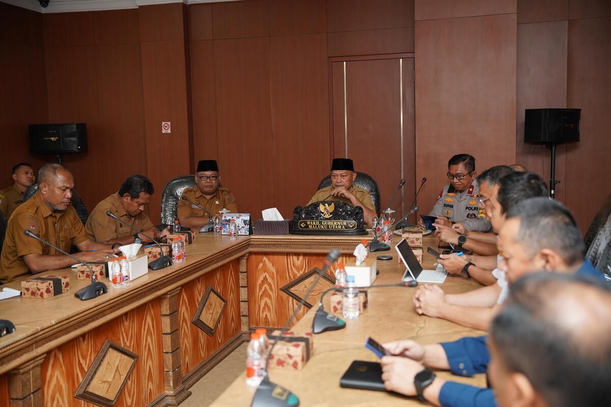 Rapim Siaga Ramadan 2026, Pemprov Maluku Utara Pastikan Ibadah Berjalan Aman dan Nyaman