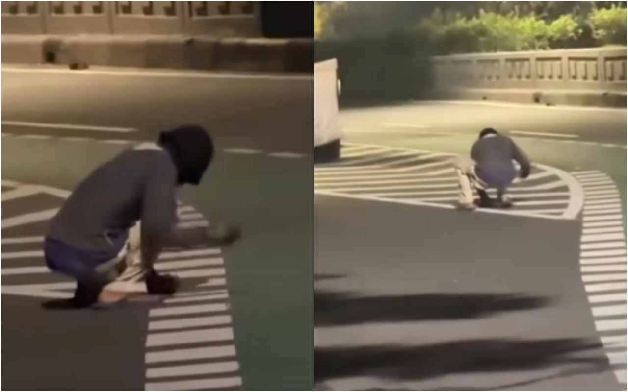 Viral Pria Bertopeng Curi Mata Kucing di Cawang Jaktim, Pelaku Kini Diburu Polisi