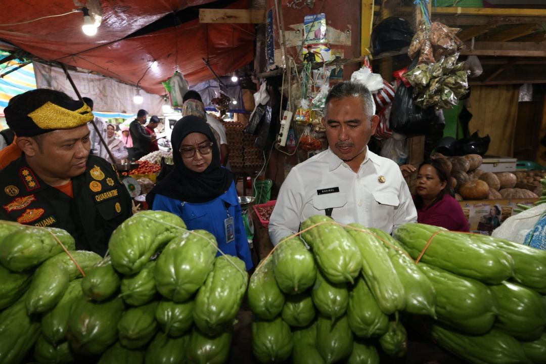 Jaga Stabilitas Harga Jelang Ramadan, Wali Kota Sidak Pasar