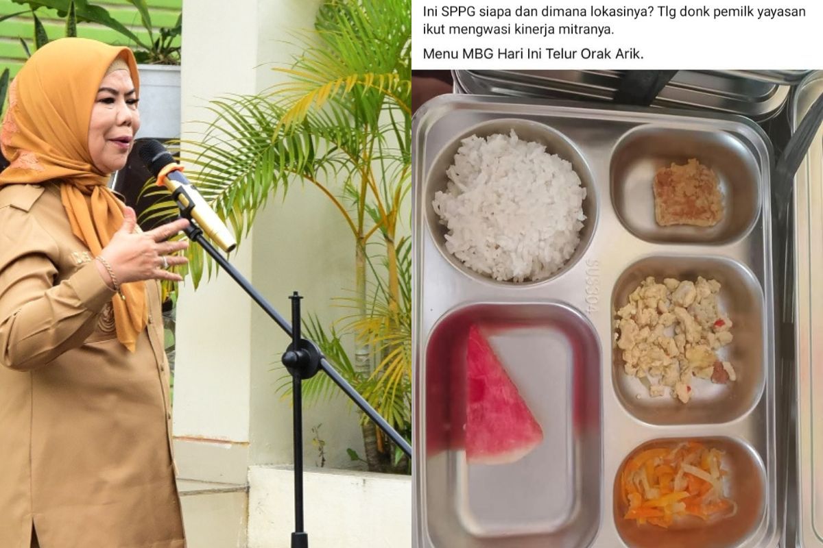 Wagub Gorontalo Soroti Kualitas Menu MBG, Menunya Telur Orak-Arik