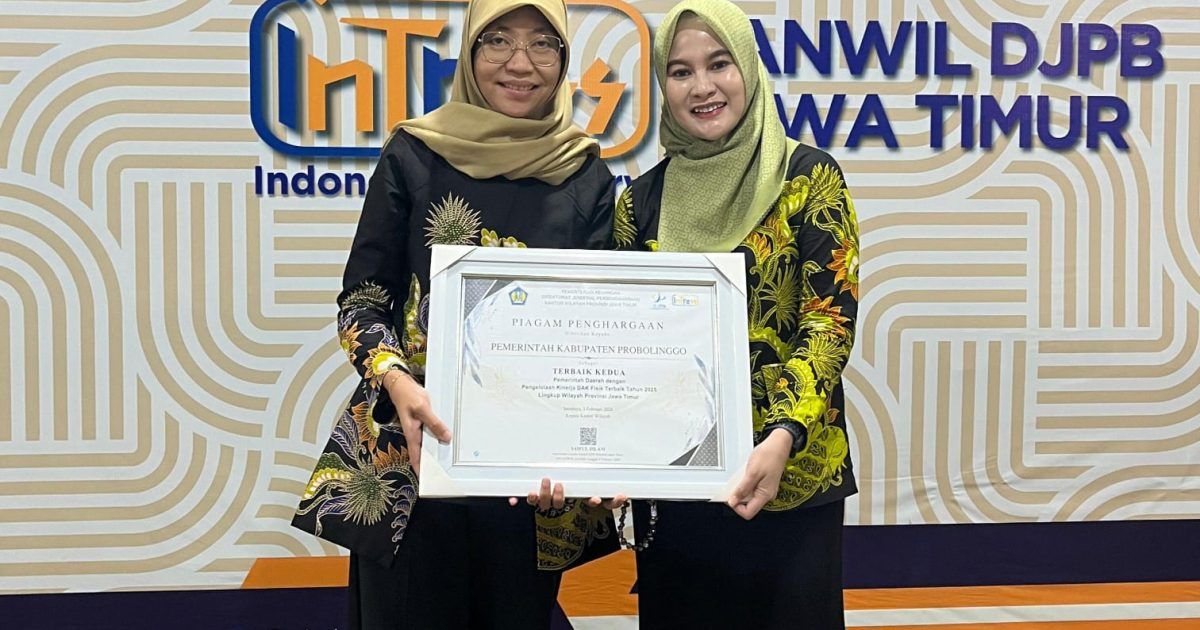 Pemkab Probolinggo Raih Predikat Terbaik II Pengelolaan Kinerja DAK Fisik 2025 se-Jawa Timur