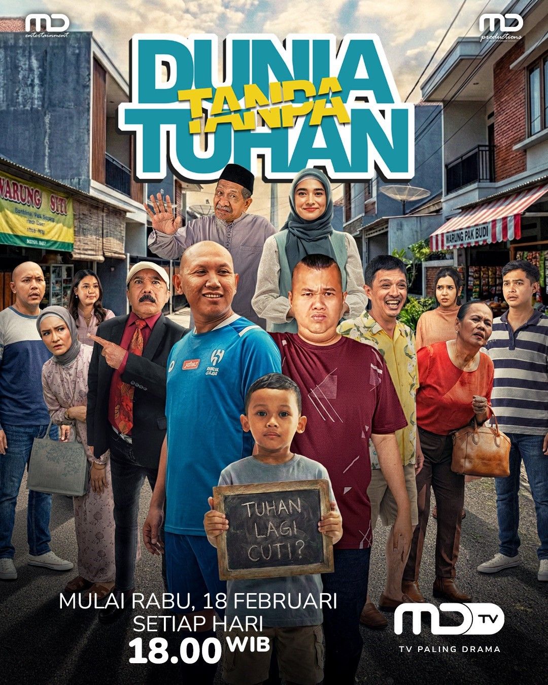 Sambut Ramadhan, MDTV Kumpulkan Avengers-nya Aktor Sinetron Drama Komedi Lewat Dunia Tanpa Tuhan