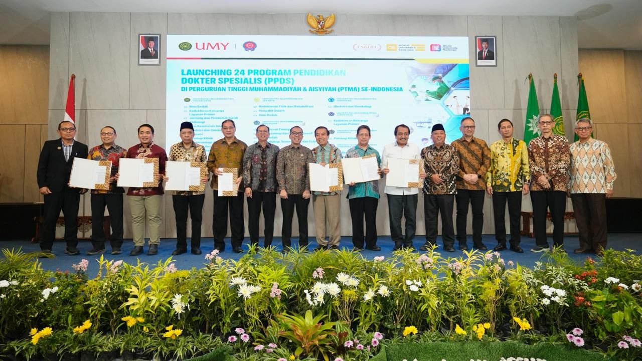 Hadiri Peluncuran Serentak 24 PPDS Muhammadiyah se-Indonesia, Menteri Prof. Brian Yuliarto Desak Hal Ini