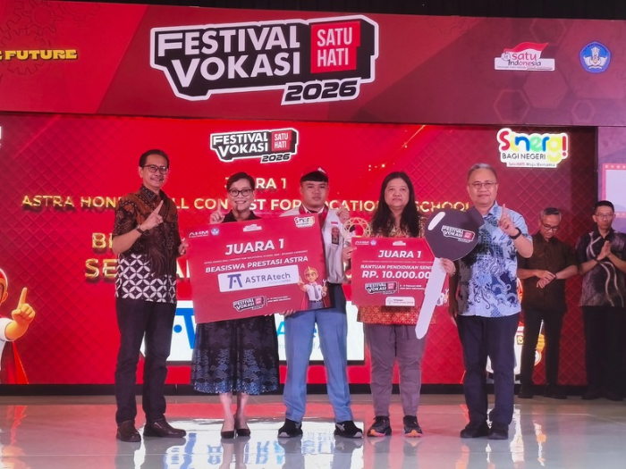 AHM Gelar FeVoSH 2026, 30 Ribu Siswa SMK Unjuk Skill