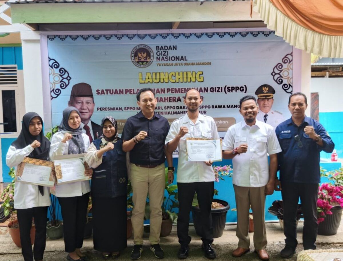 Dukung MBG, Pemkab Haltim Luncurkan Tiga Unit Layanan Gizi