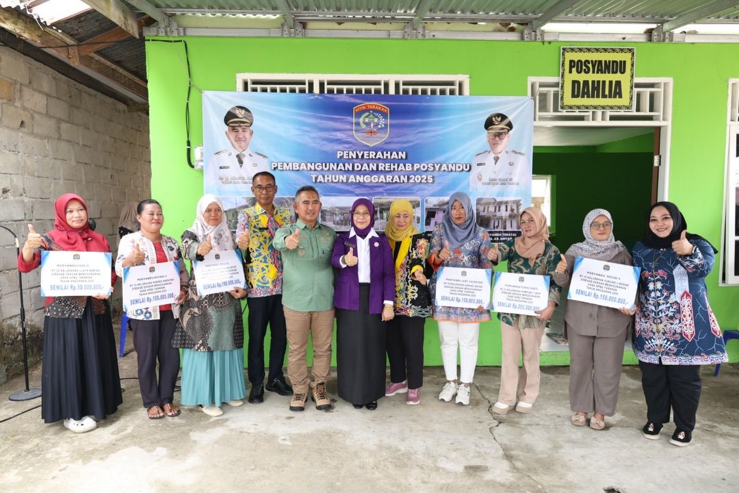 Enam Posyandu Direhabilitasi, Pemkot Tarakan Perkuat Layanan Kesehatan Dasar