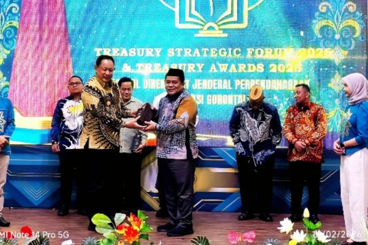 Borong Tiga Penghargaan, Pemkab Gorontalo Unjuk Gigi di Treasury Awards 2025