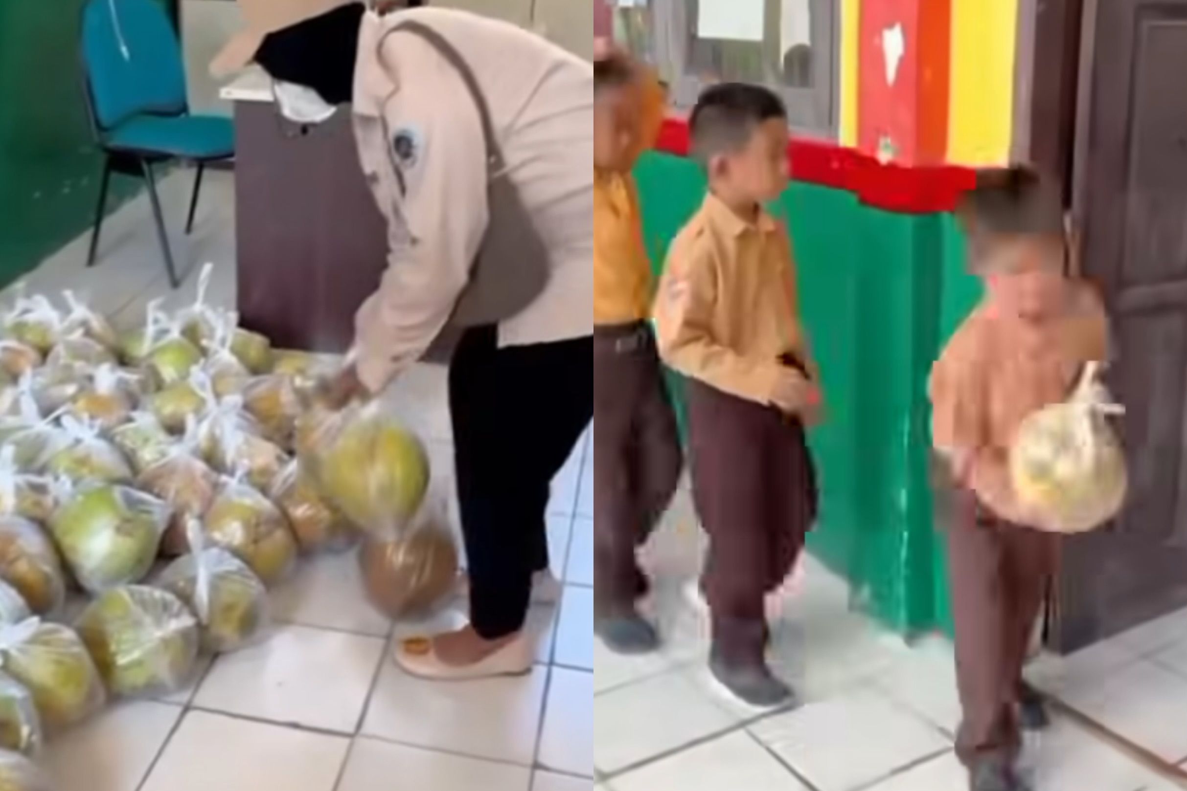 Klarifikasi Video Viral MBG SDN 001: Polisi Pastikan Siswa Terima Paket Gizi Lengkap, Bukan Kelapa Utuh Semata