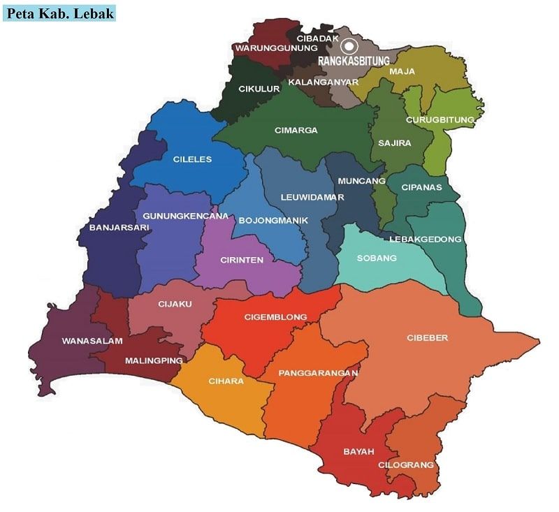 Profil Lengkap Kabupaten Lebak, Banten: Letak Geografis, Batas Wilayah Administrasi & Demografi