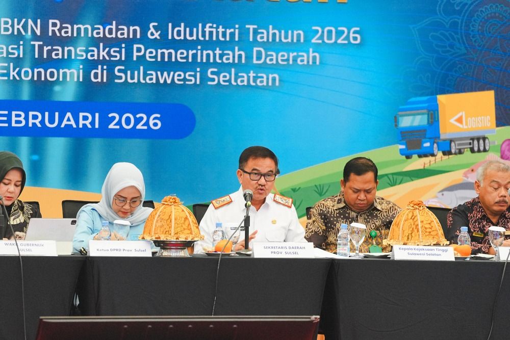 Pemprov Sulsel Siapkan 11 Jurus Kendalikan Inflasi dan Percepat Digitalisasi Jelang HBKN 2026
