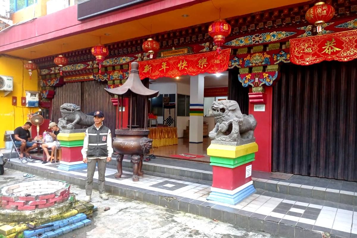 Demi Kelancaran Perayaan Imlek, Ratusan Aparat di Jakarta Pusat Jaga Ketat Vihara: PMKS Pemburu Angpao Jadi Atensi Utama