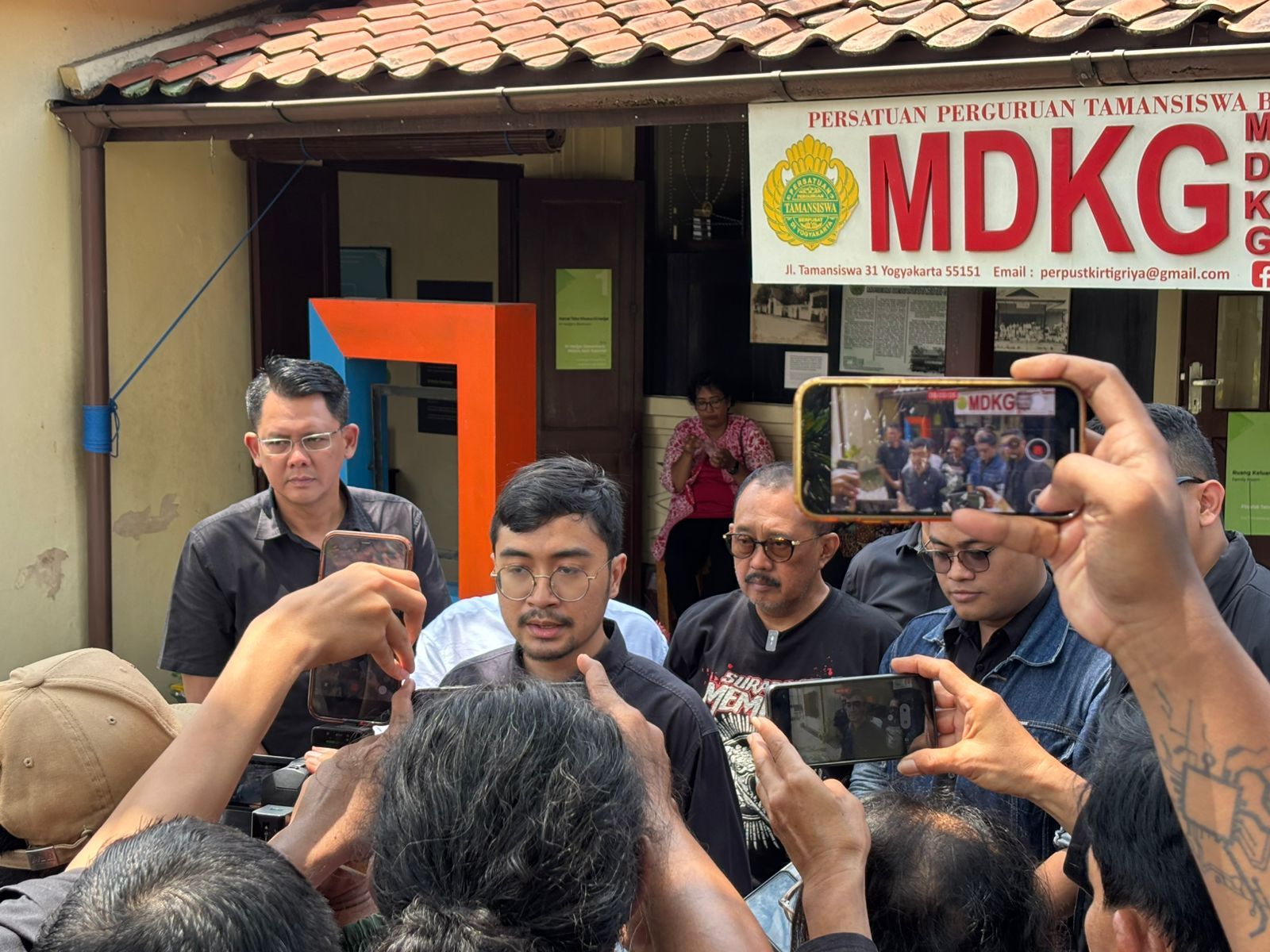 Napak Tilas ke Taman Siswa Jogja, Aryo Seno Tekankan Pendidikan Tak Boleh Dikapitalisasi