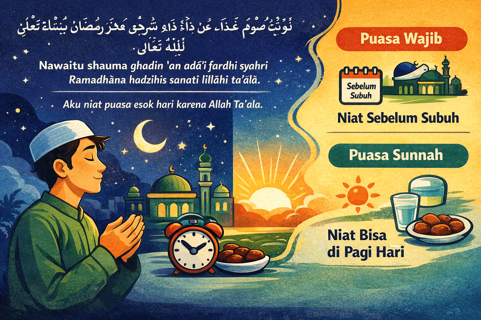Niat Puasa Ramadhan Lengkap dan Mudah Dipahami: Arab, Latin, Arti serta Kapan Membacanya