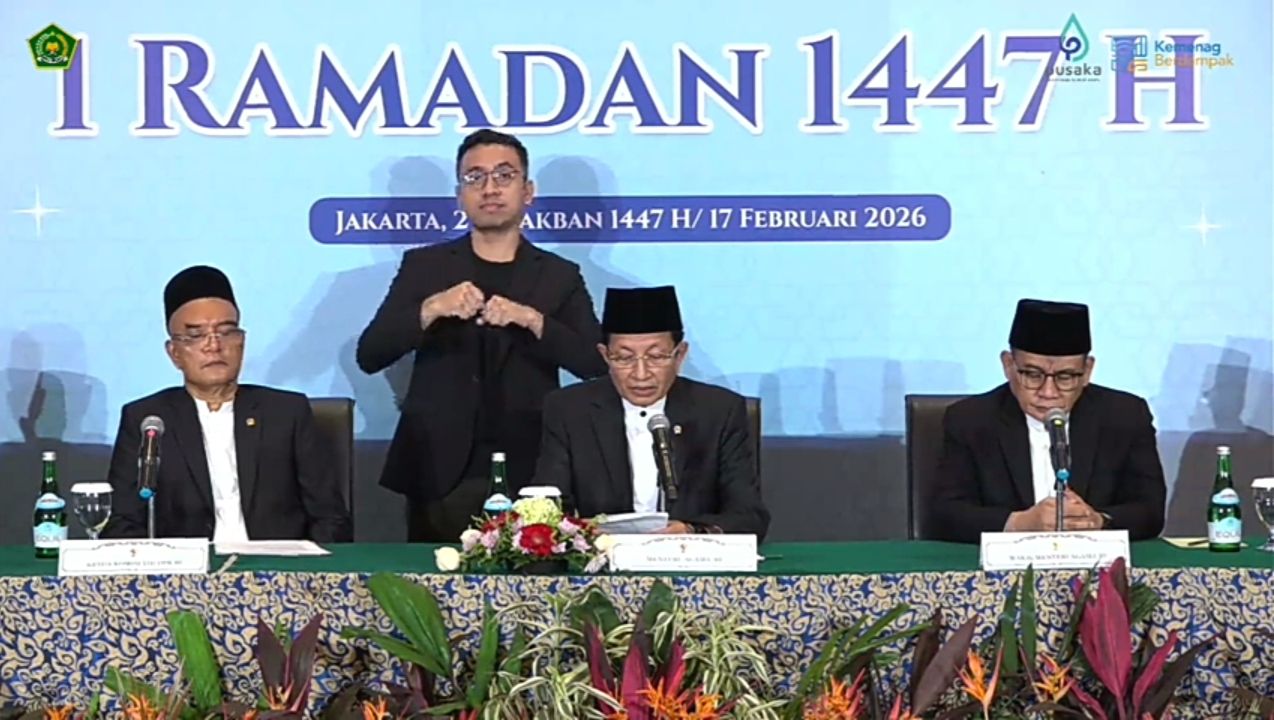 Hasil Sidang Isbat: Pemerintah Tetapkan 1 Ramadan 1447 H Jatuh pada Kamis 19 Februari