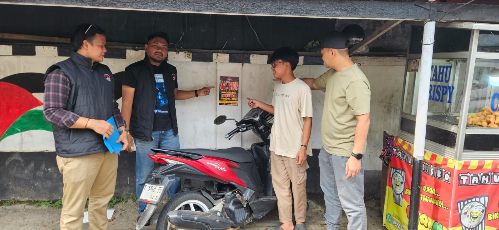 Cegah Dampak Miras dan Oplosan, Satresnarkoba Polres Purwakarta Gencarkan Himbauan di Titik Strategis