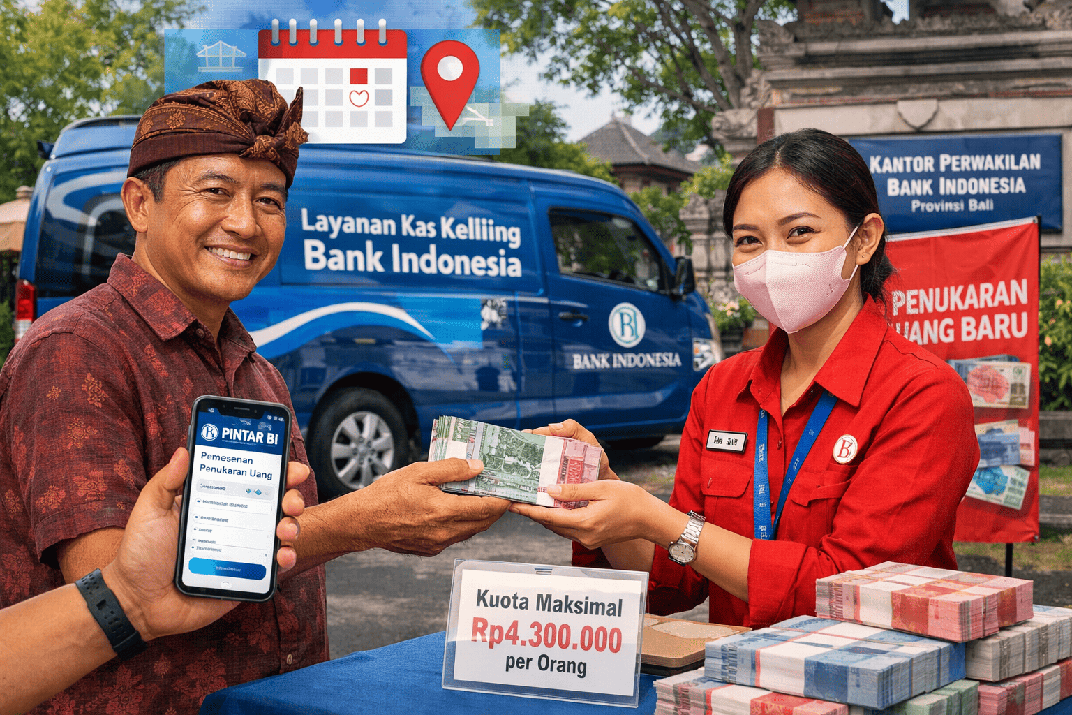 Lengkap! Jadwal Resmi Tukar Uang Baru Bank Indonesia di Bali dan Panduannya