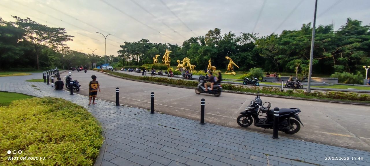 Taman Kuda Citra Land Kota Serang Tempat Ngabuburit Gratis Jelang Berbuka Puasa
