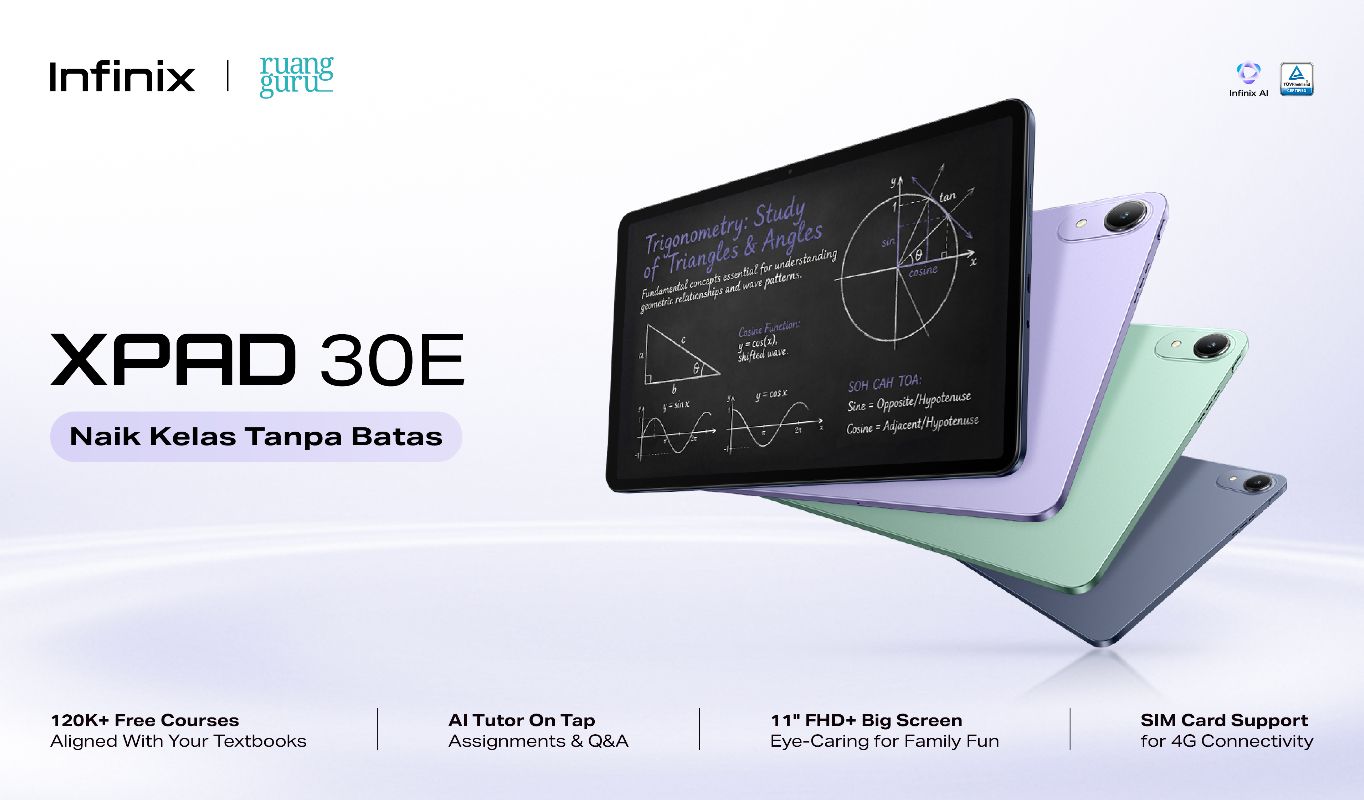 Infinix Makin Serius Bangun Ekosistem IoT: dari Tablet Belajar sampai Kacamata Pintar Canggih