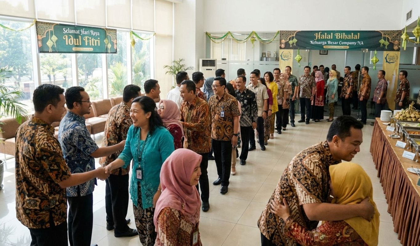 Contoh Sambutan Halal Bihalal Singkat dan Berkesan untuk Berbagai Acara