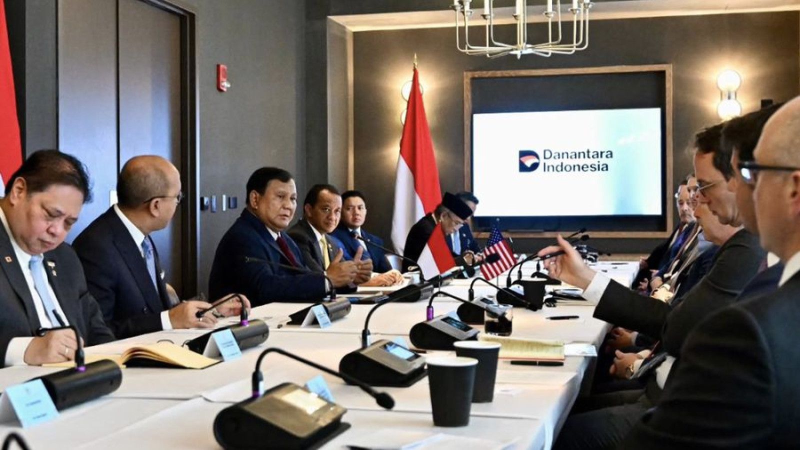 Presiden Prabowo Temui Pengusaha Terkenal AS untuk Ciptakan Peluang Investasi