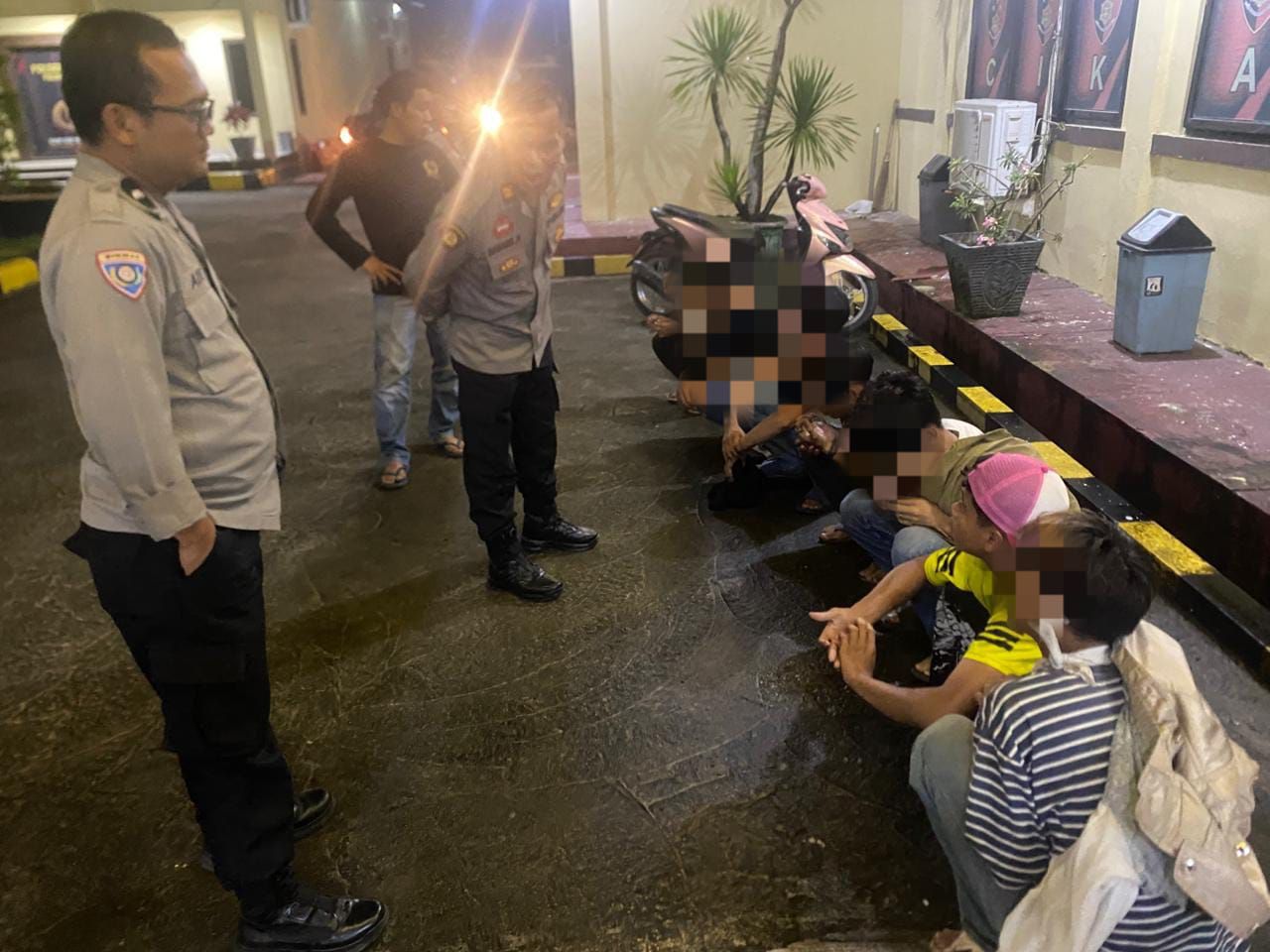Tujuh Remaja Diamankan Polsek Cikande Saat Akan Tawuran