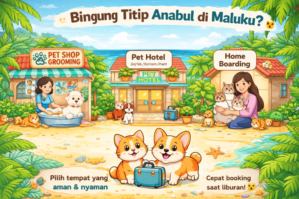 Mau Liburan? Ini Tempat Penitipan Hewan Peliharaan di Maluku