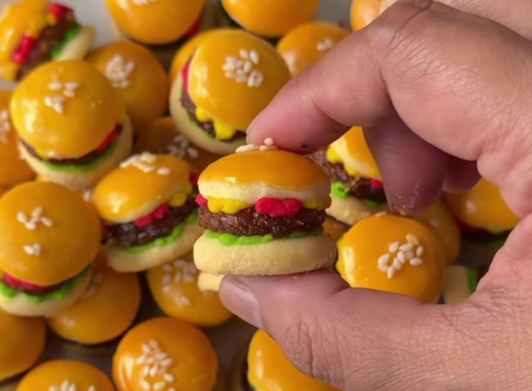 Nastar Burger Siap Jadi Tren Lebaran, Kue Klasik dengan Tampilan Bikin Anak Tertarik