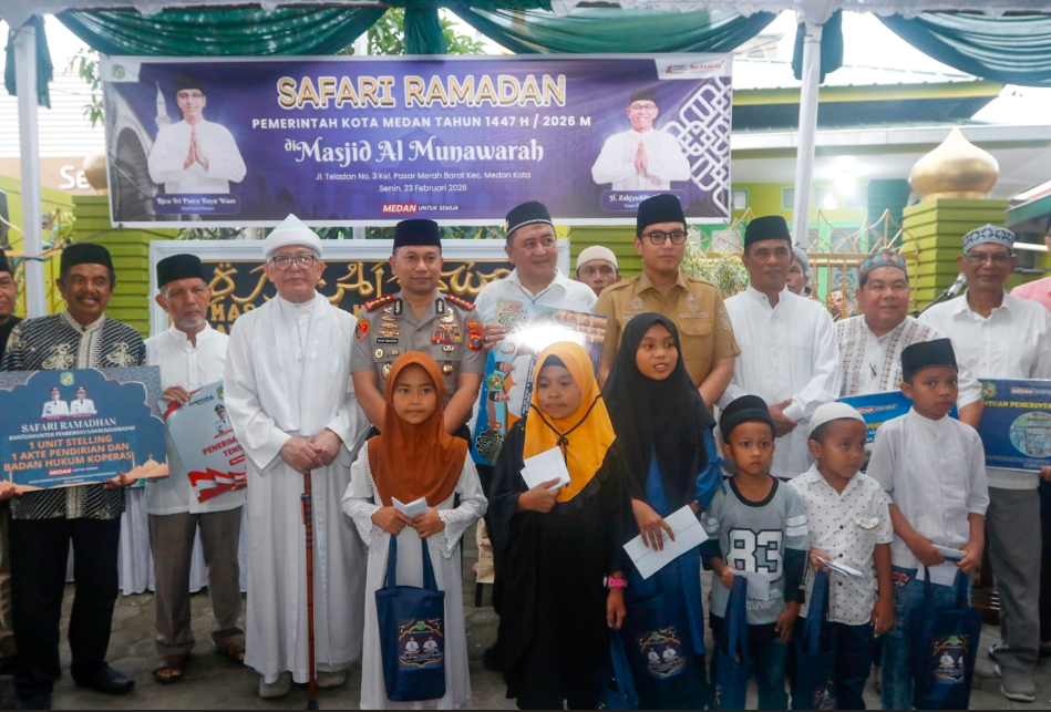Safari Ramadan Perdana, Rico Waas Tegaskan Pembangunan Dimulai dari Niat Bersih