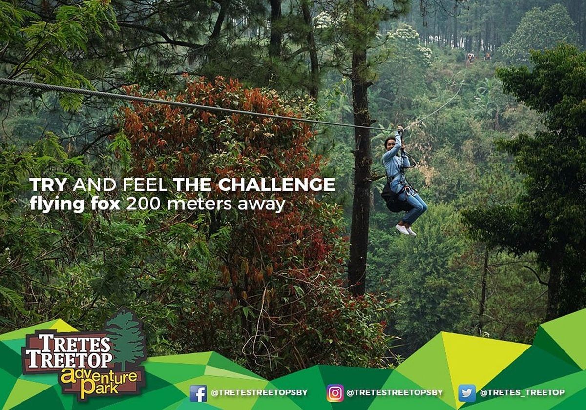 3 Flying Fox Terpanjang dan Ter-Ekstrem di Indonesia, Berani Uji Nyali di Angkasa?