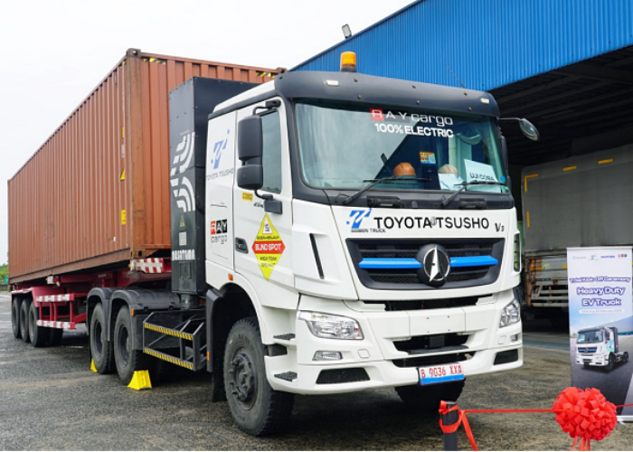 KALISTA Tes Truk Listrik 100 Ton untuk Logistik di Jalur Pirok-Cikarang