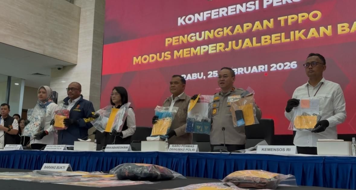 Bareskrim Bongkar Perdagangan Bayi Lintas Provinsi, Belasan Pelaku Ditangkap!