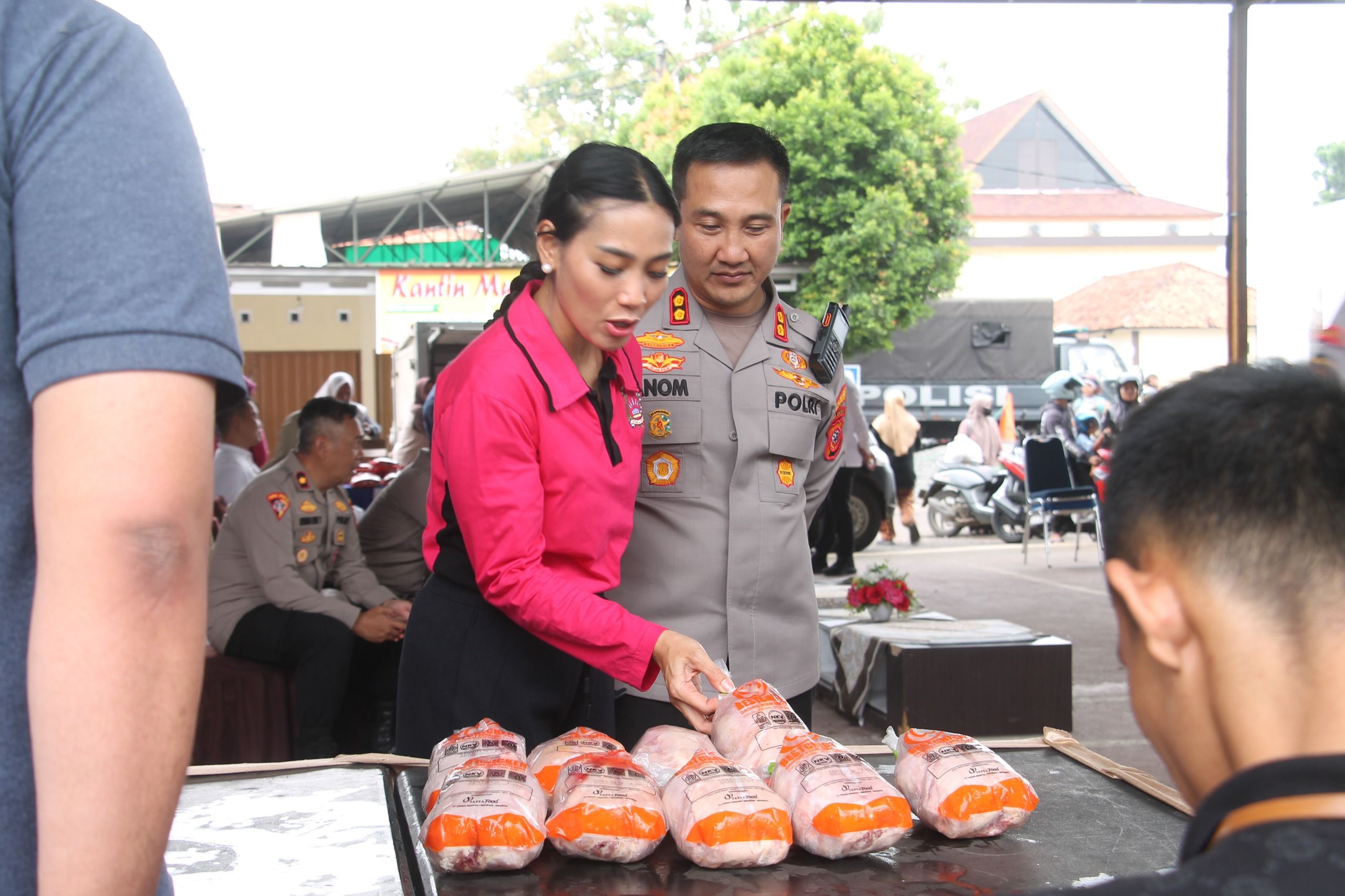 Gelar Gerakan Pangan Murah, Upaya Polres Purwakarta Stabilkan Harga Bahan Pokok