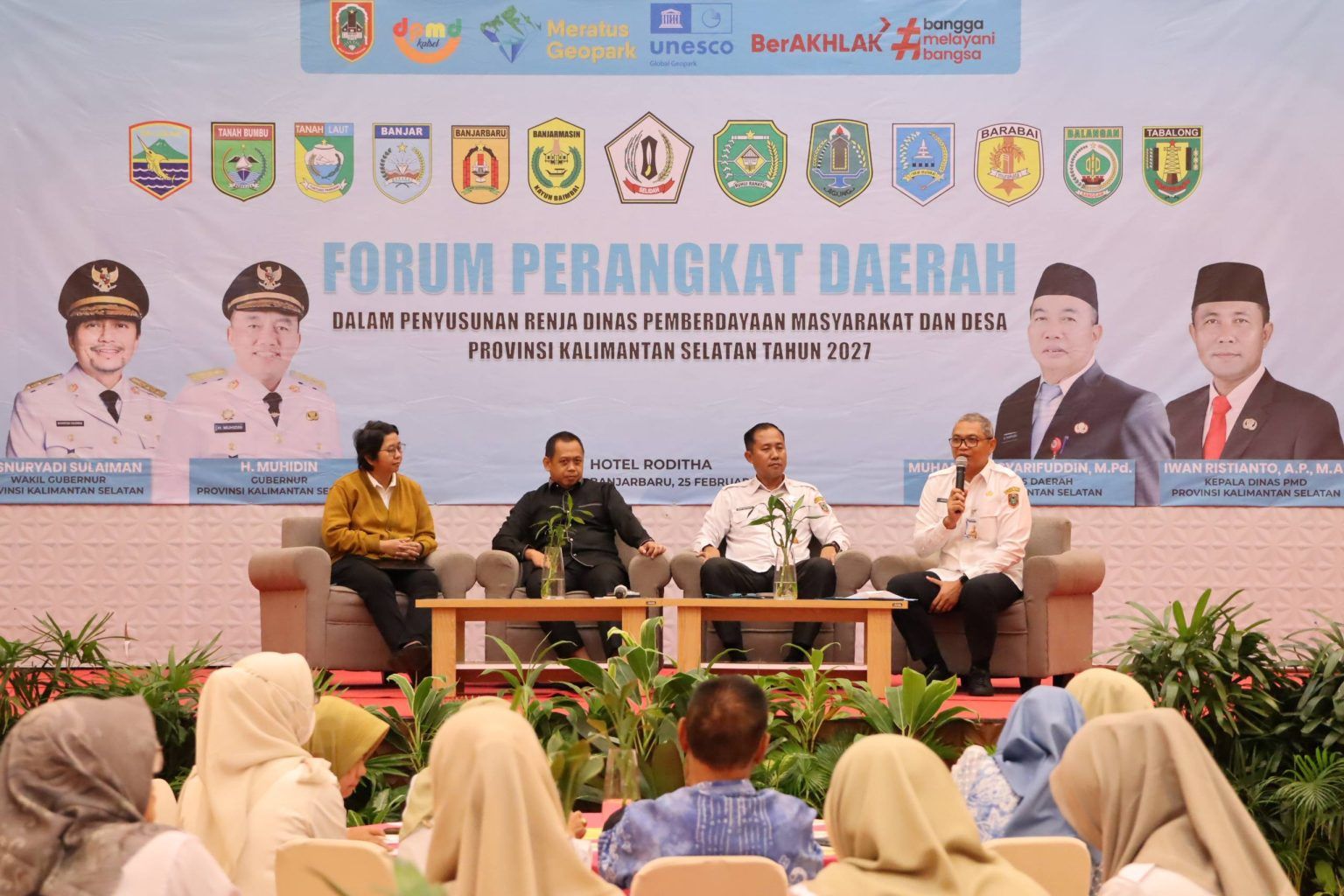 Perkuat Ekonomi dan SDM Desa: Dinas PMD Kalsel Sinkronkan Rencana Kerja 2027 melalui Asta Cita