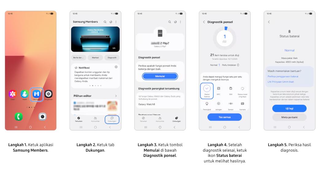 Update 2026! 5 Cara Cek Battery Health Samsung yang Akurat dan Resmi