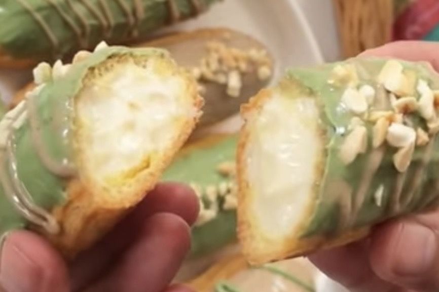 Resep Eclair Matcha Tiramisu, Dessert Ala Rumahan Seenak Cafe