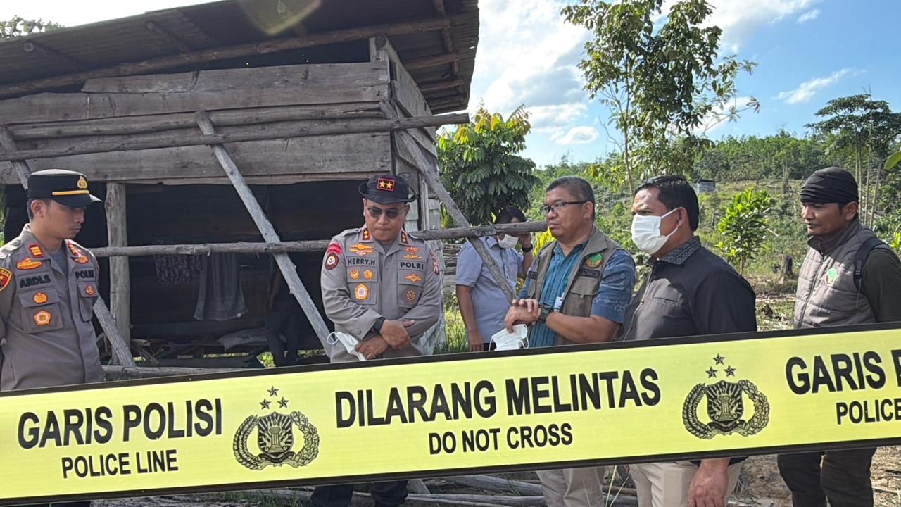 Anak Gajah Liar Ditemukan Mati di Tesso Nilo, Kapolda Riau Turun Langsung Selidiki