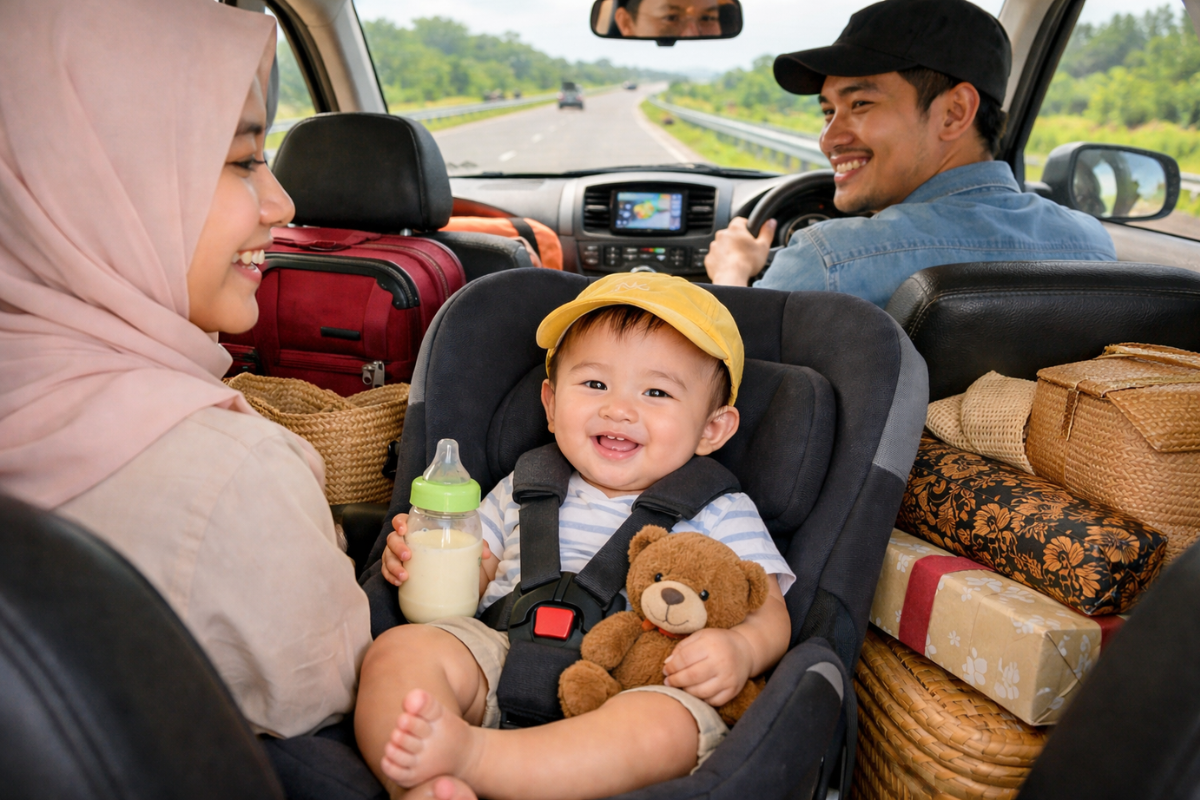 Mudik Bareng Si Kecil? Ini Daftar Barang yang Harus Ada di Diaper Bag Anda!