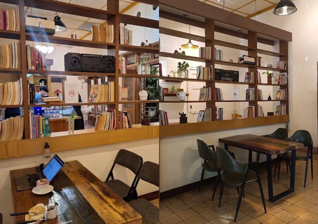Bohemian Cafe Malang, Nongkrong Sambil Baca dan Bisa Barter Buku