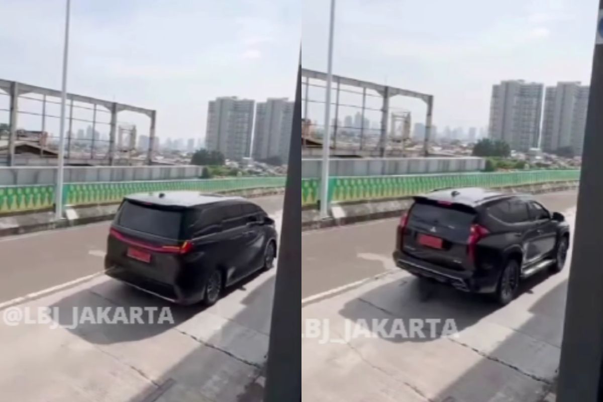 Viral Rombongan Mobil Pelat Dinas di Jalur Layang Transjakarta, Polda Metro Lakukan Pendalaman