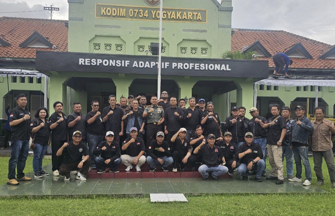 Sebut Ormas Juga Punya Peran Penting, Dandim 0734 Jogja Dukung GeBUKK Siap Jaga Keamanan