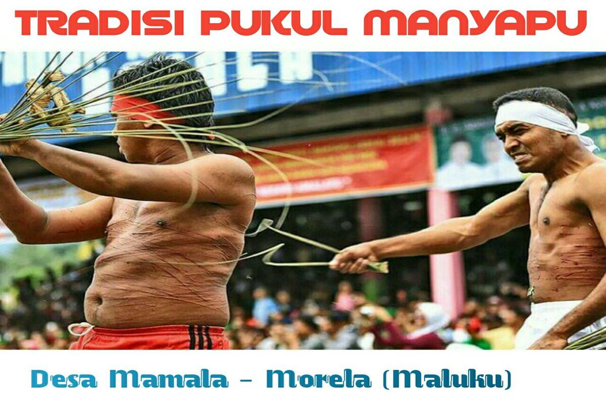 Mengenal Tradisi Pukul Manyapu, Warisan Unik Lebaran dari Maluku