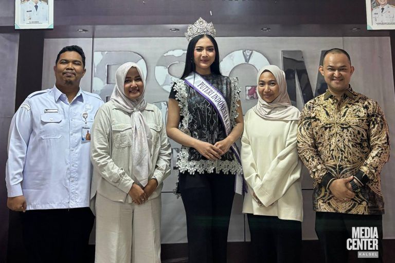 RSGM Gusti Hasan Aman Dukung Talita Farina Rahma, Finalis Putri Indonesia Kalsel 2026