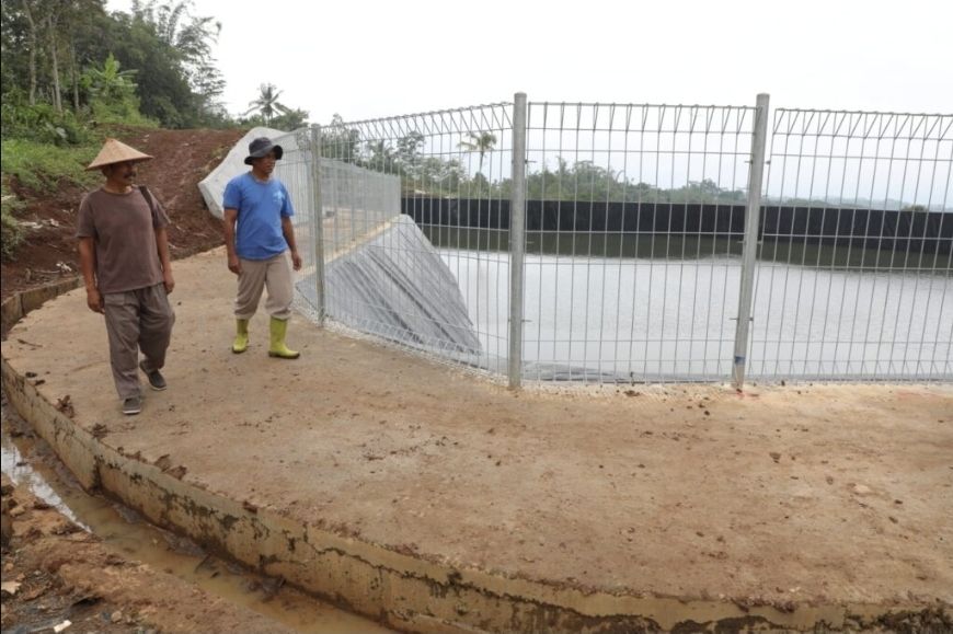 Pembangunan Embung Jadi Penggerak Swasembada Pangan Nasional