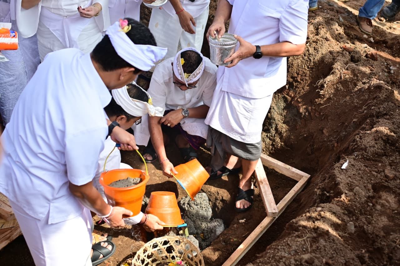 Ground Breaking Dimulai, Wajah Baru Titik Nol Singaraja Siap Dibentuk