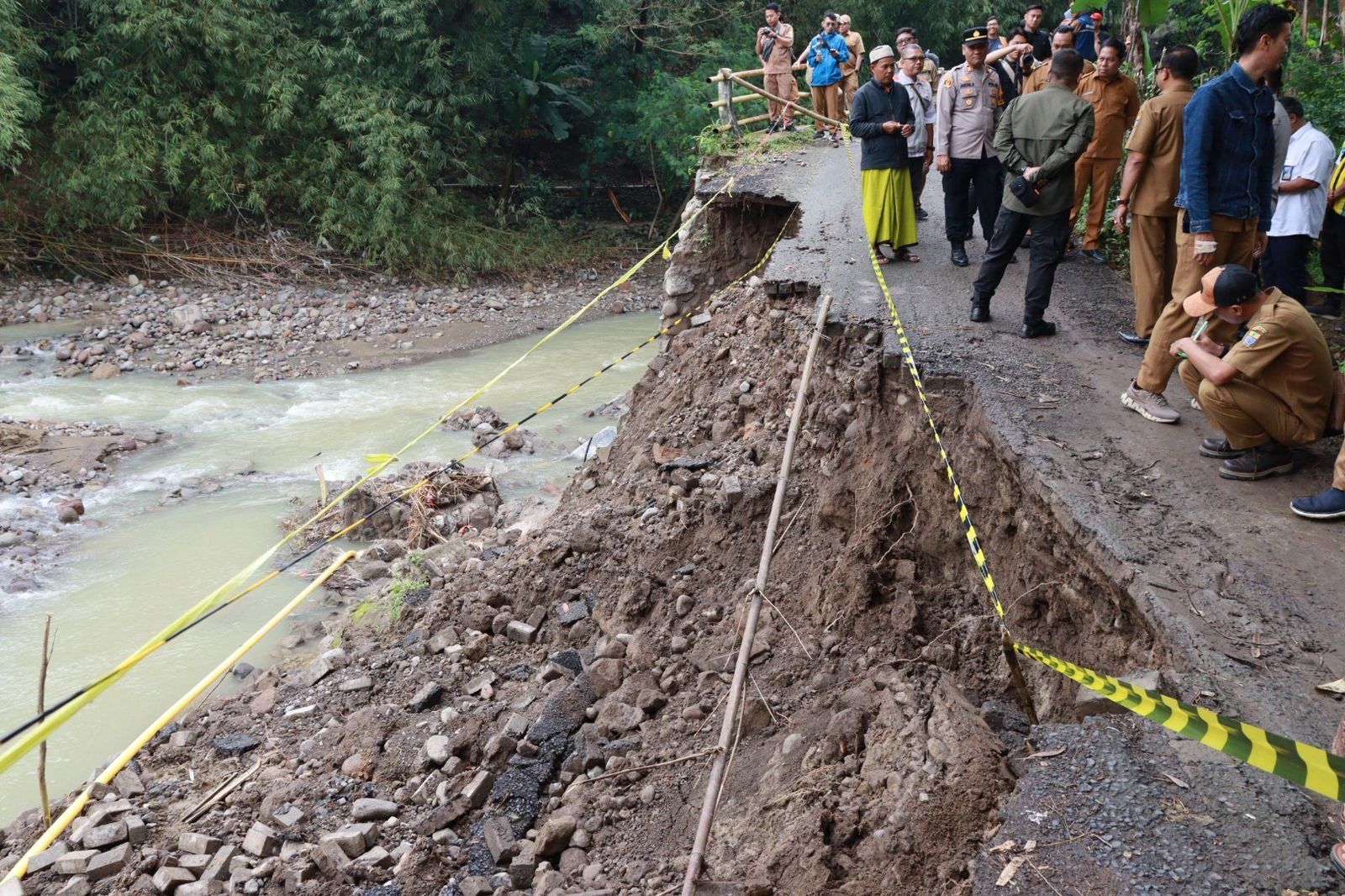Perbaikan Dimulai Pekan Ini, Jalur Lebakngok Ditargetkan Pulih Maret–April