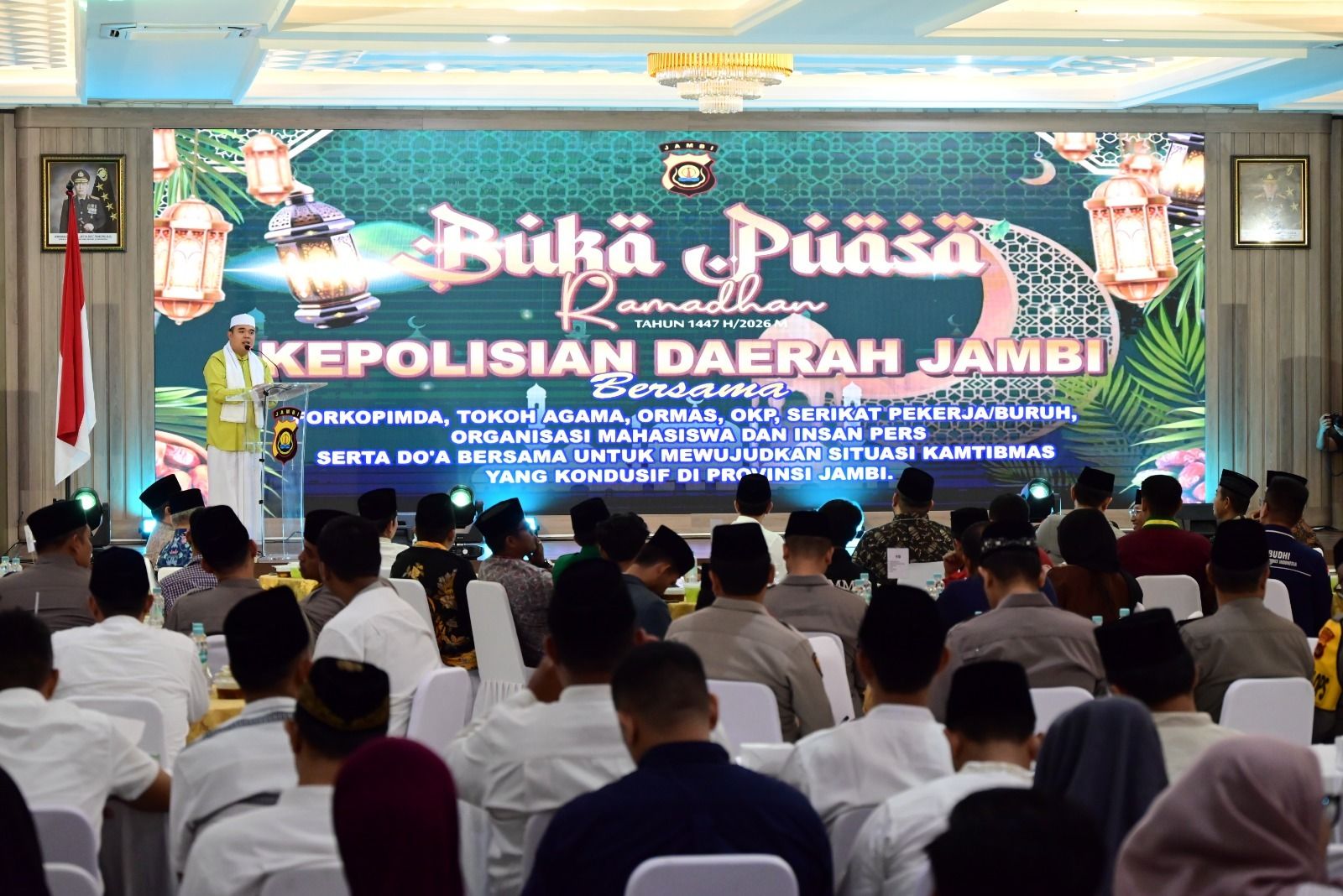 Jaga Kondusivitas Jambi, Polda Perkuat Sinergitas Lewat Buka Puasa Bersama