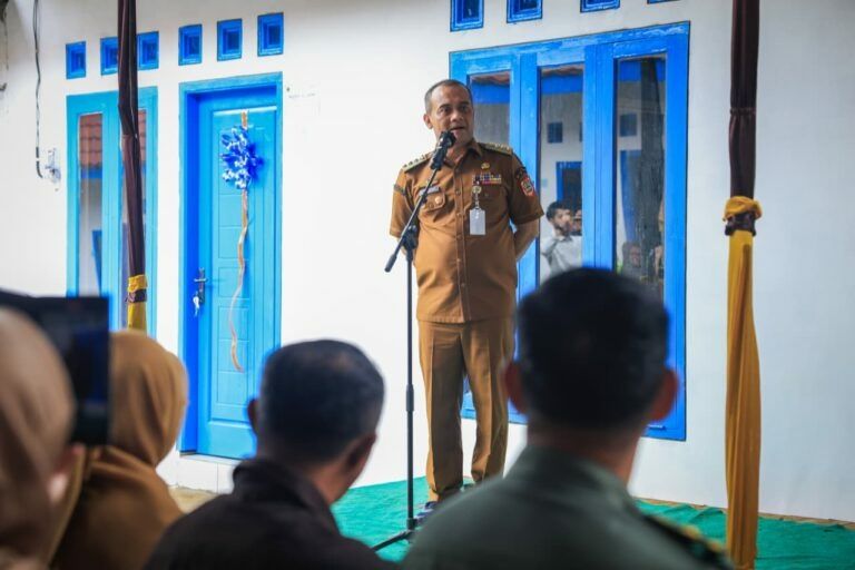 36 Unit Rumah Berhasil dibangun dan Diserahkan Pada Warga Terdampak Tanah Bergerak